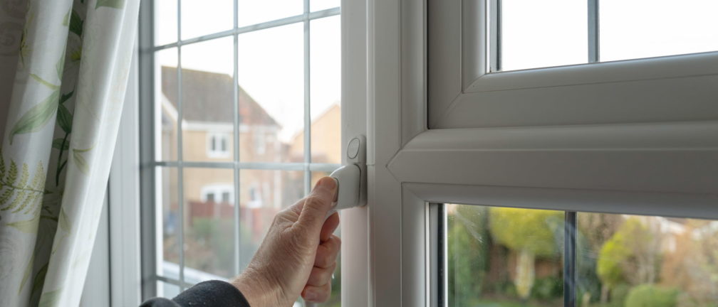White uPVC windows for a home in Basingstoke.
